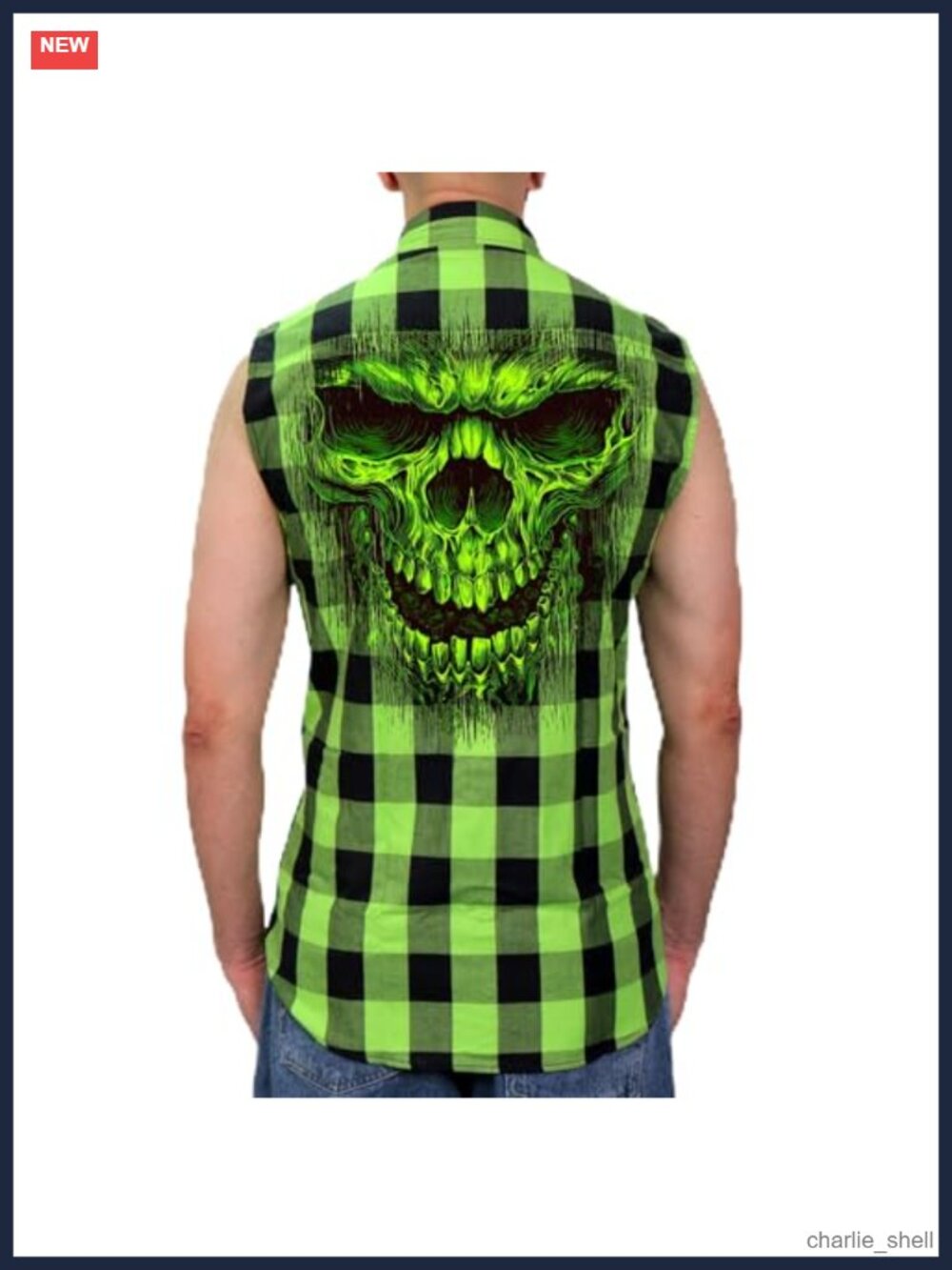 Heavyweight Cotton Mens Tank Top Sleeveless Crew Neck Screen Printed